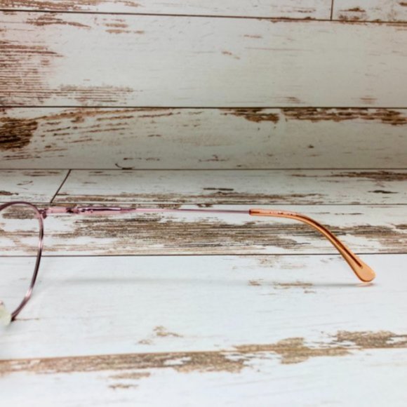 Looking Glass Oval Pink Eyeglasses Glasses Frames NWOT main image 6